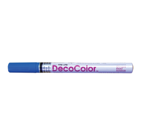 DecoColor™ Opaque Paint Markers, Fine Line, Blue